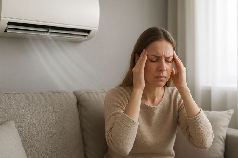 為什麼吹冷氣會頭痛？如何正確吹冷氣？